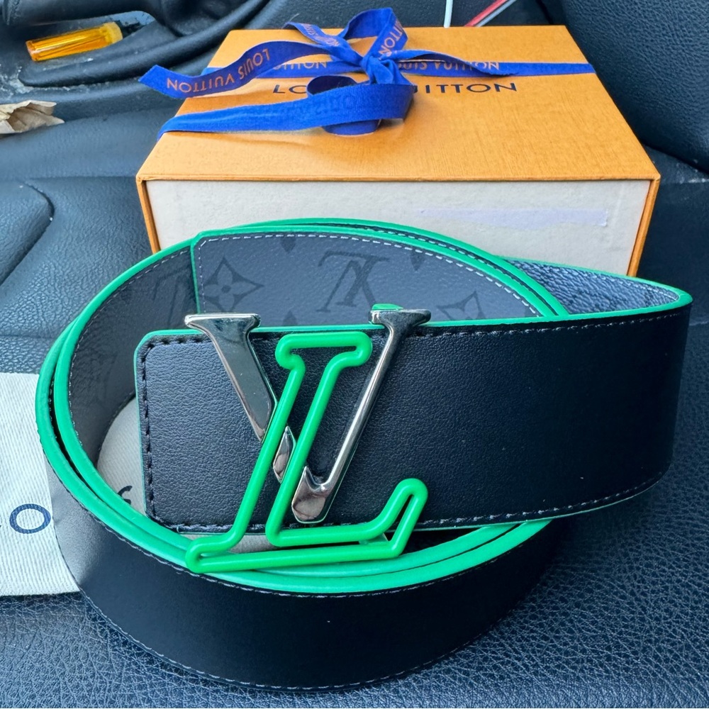 NWTS Louis Vuitton Line Reversible 40mm Belt - Picture 9 of 10